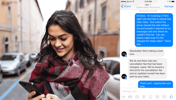 How to manage support requests through Messenger