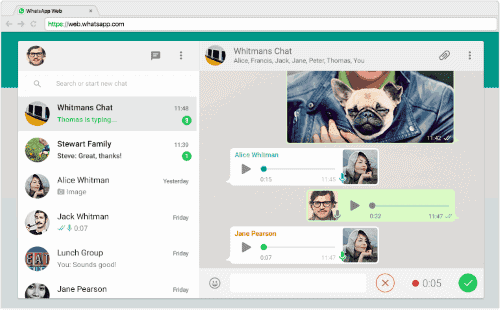 WhatsApp Business versione Web