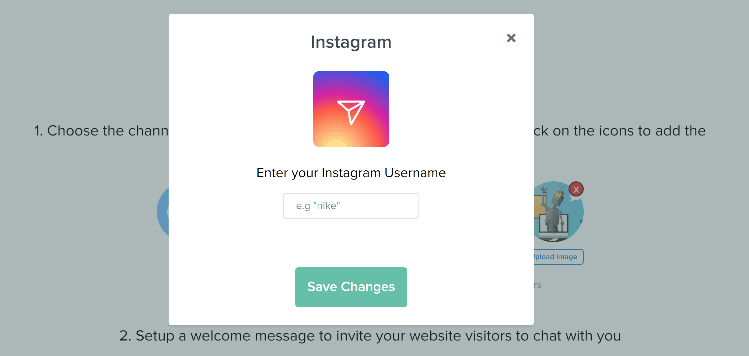 Cómo integrar Instagram al widget de chat de Callbell