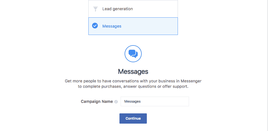 Comment créer des annonces Facebook Messenger