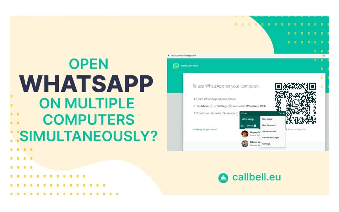 Aprire WhatsApp da più computer contemporaneamente