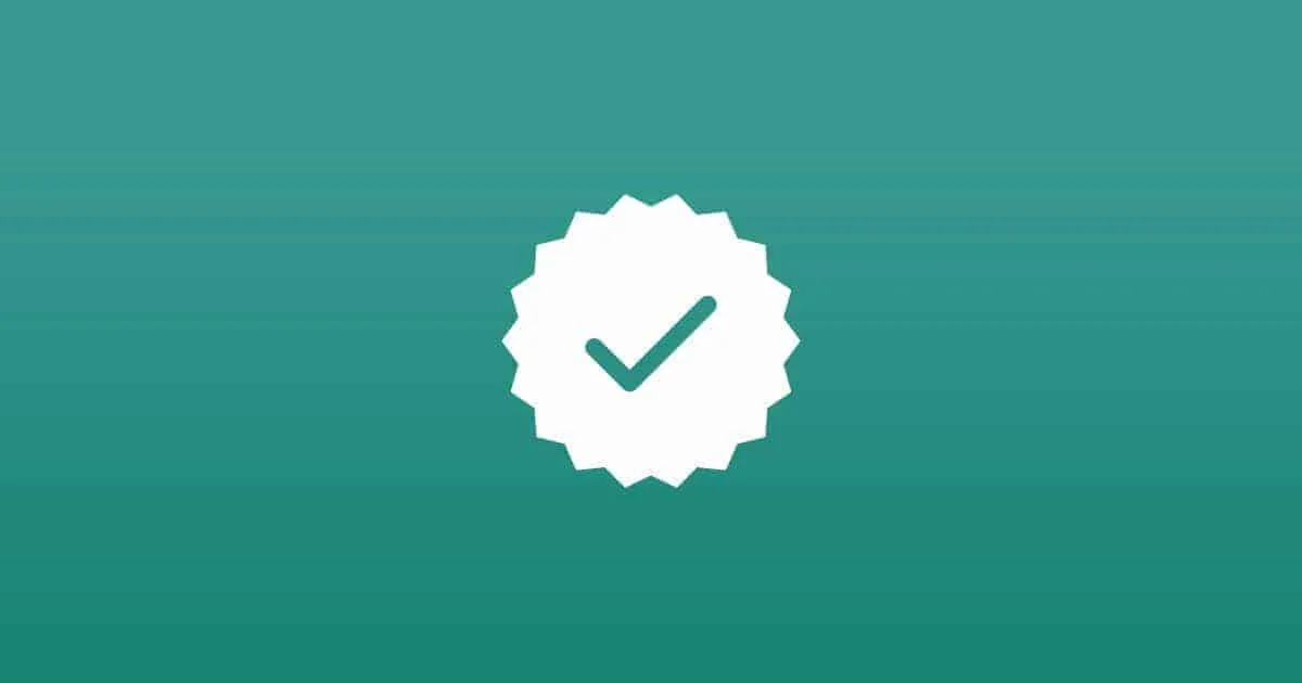 WhatsApp Business verified