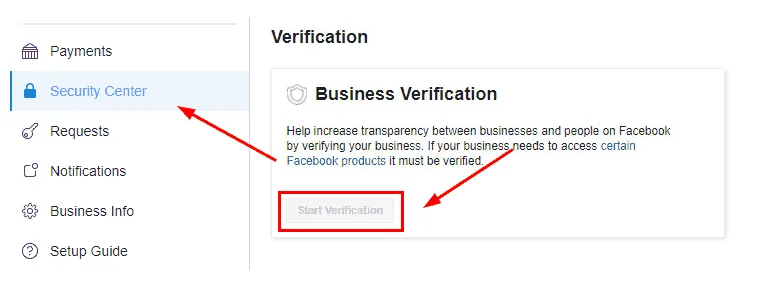 Cómo verificar una cuenta de Facebook Business Manager