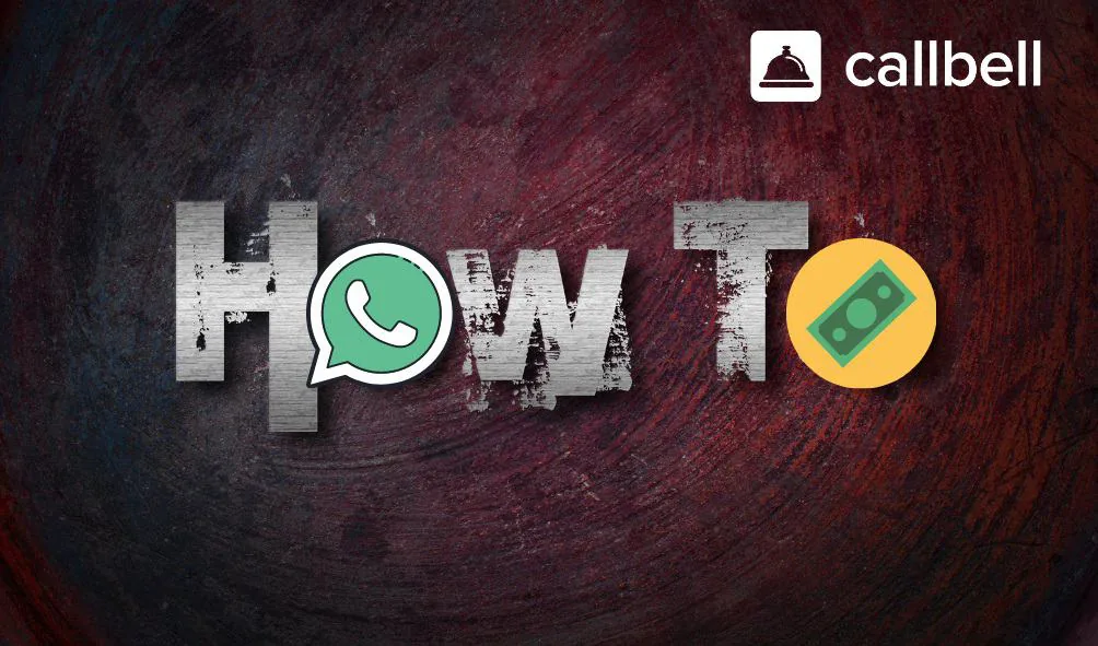 How do you make payments via WhatsApp?