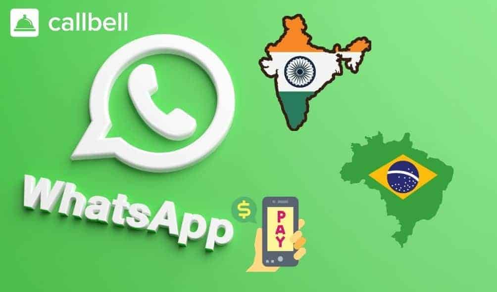 WhatsApp Pay en la India y Brasil