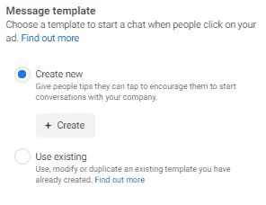 Comment créer des ads qui renvoient vers Instagram Direct