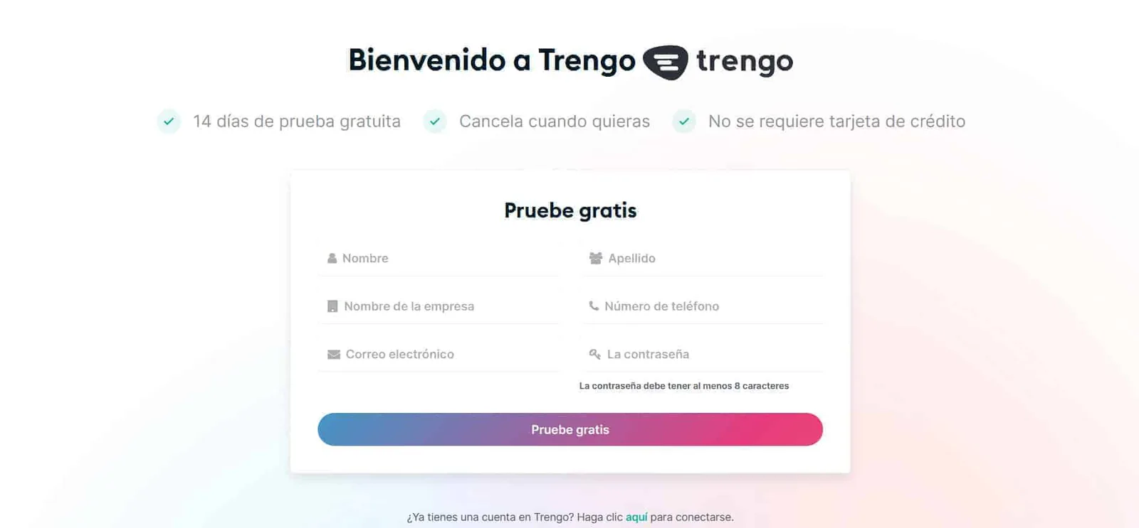 How to register on Trengo