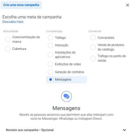 Como criar anúncios que remetem para o Instagram Direct