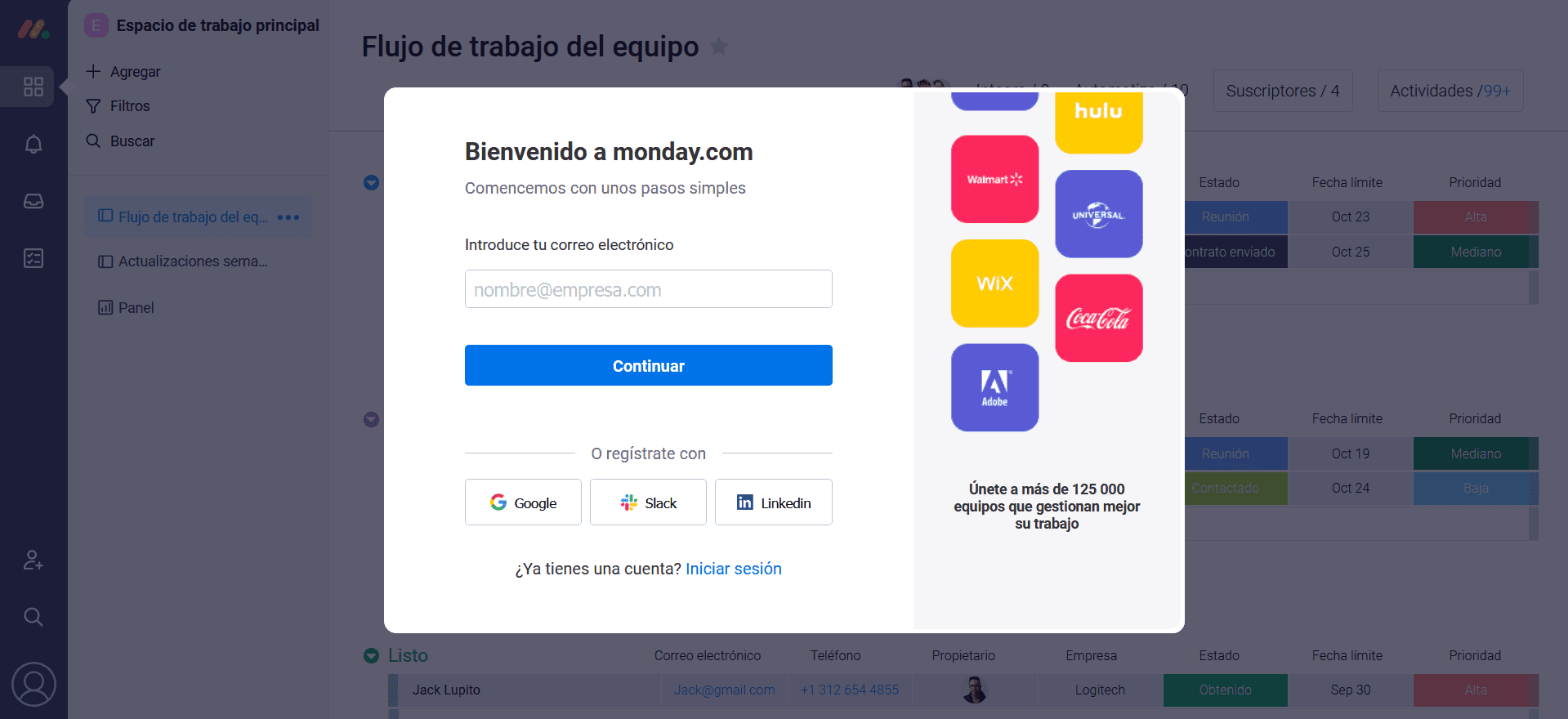 Como funciona a Monday.com