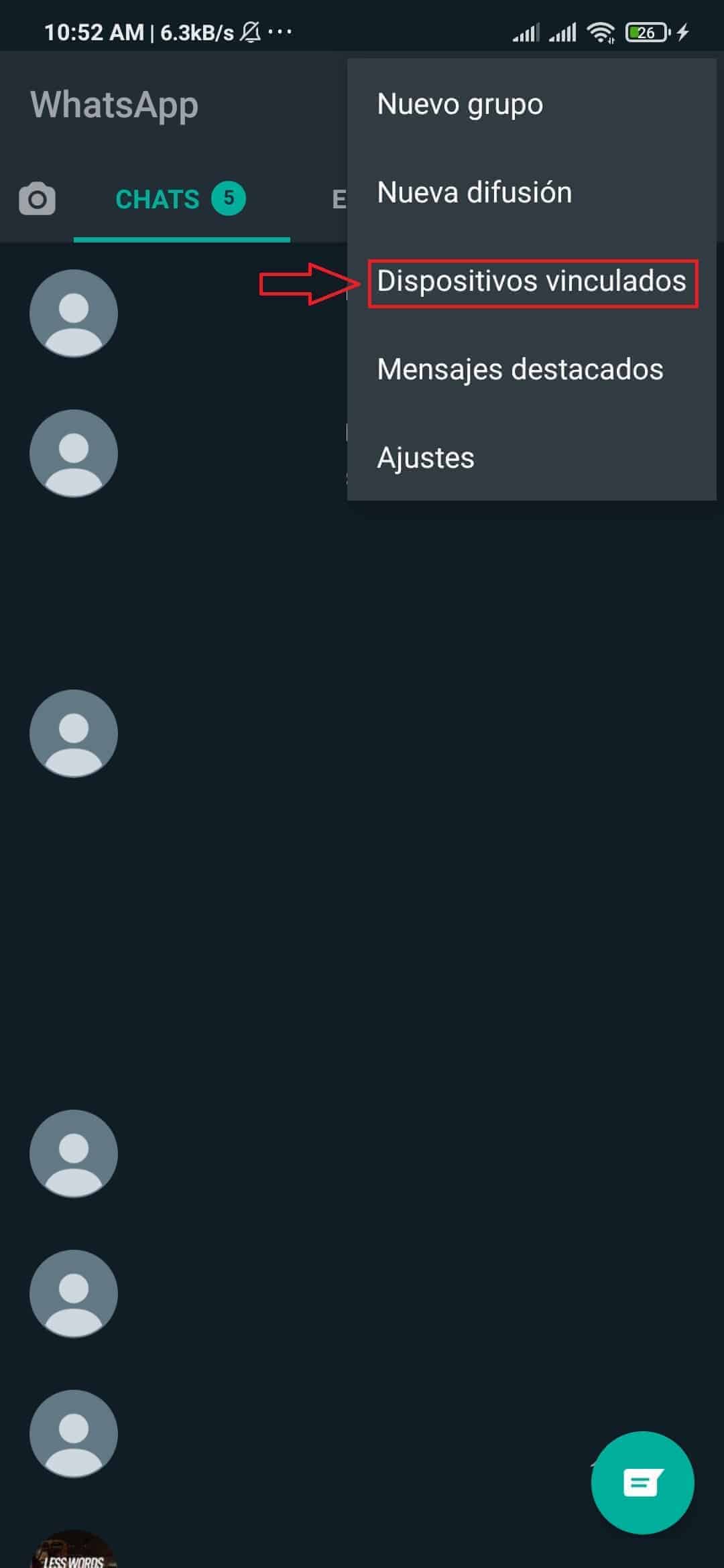 ¿Cómo funciona el WhatsApp Web en 4 pantallas?