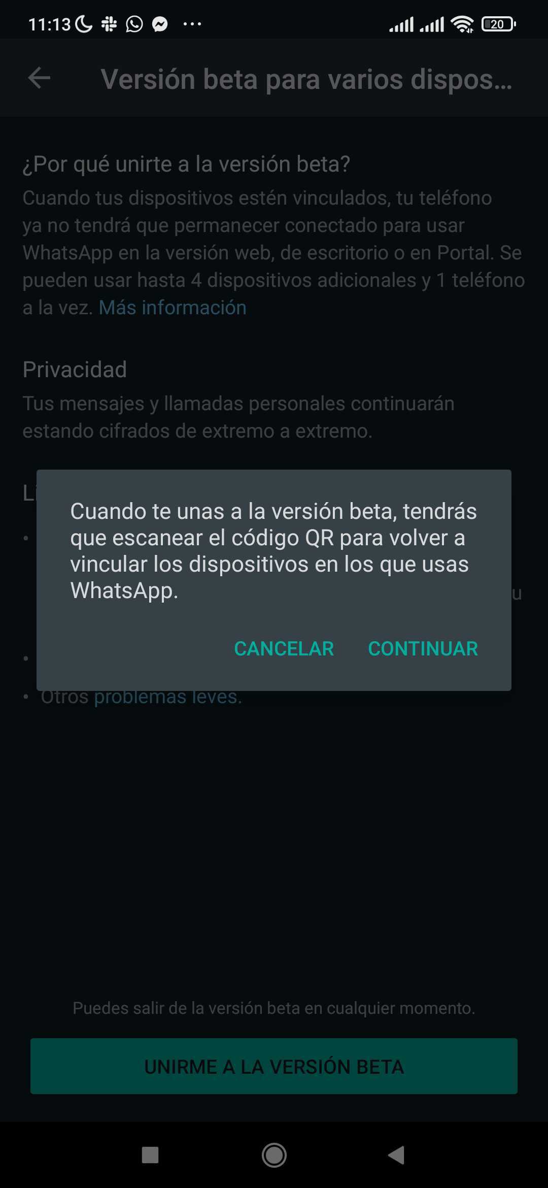 Como funciona o WhatsApp Web em 4 ecrãs?