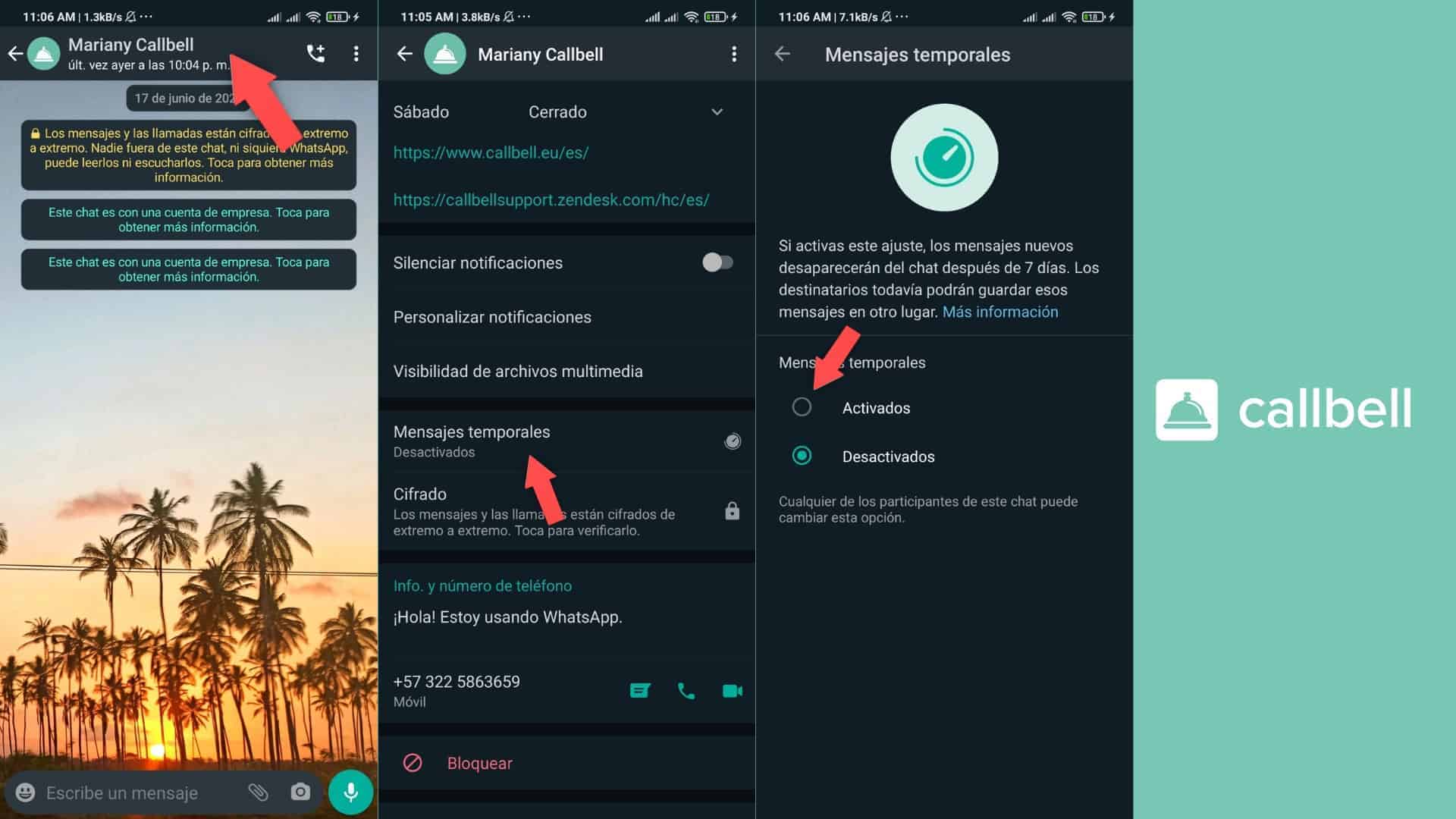 Como funcionam as mensagens temporárias no WhatsApp?