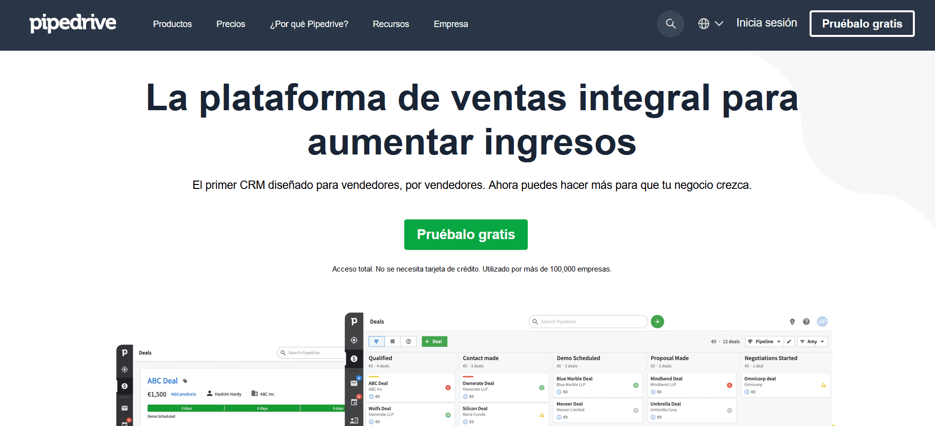 Herramientas para los equipos de ventas