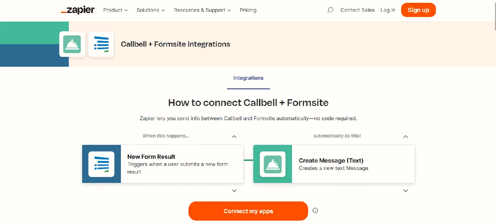 Connect WhatsApp to Form Site