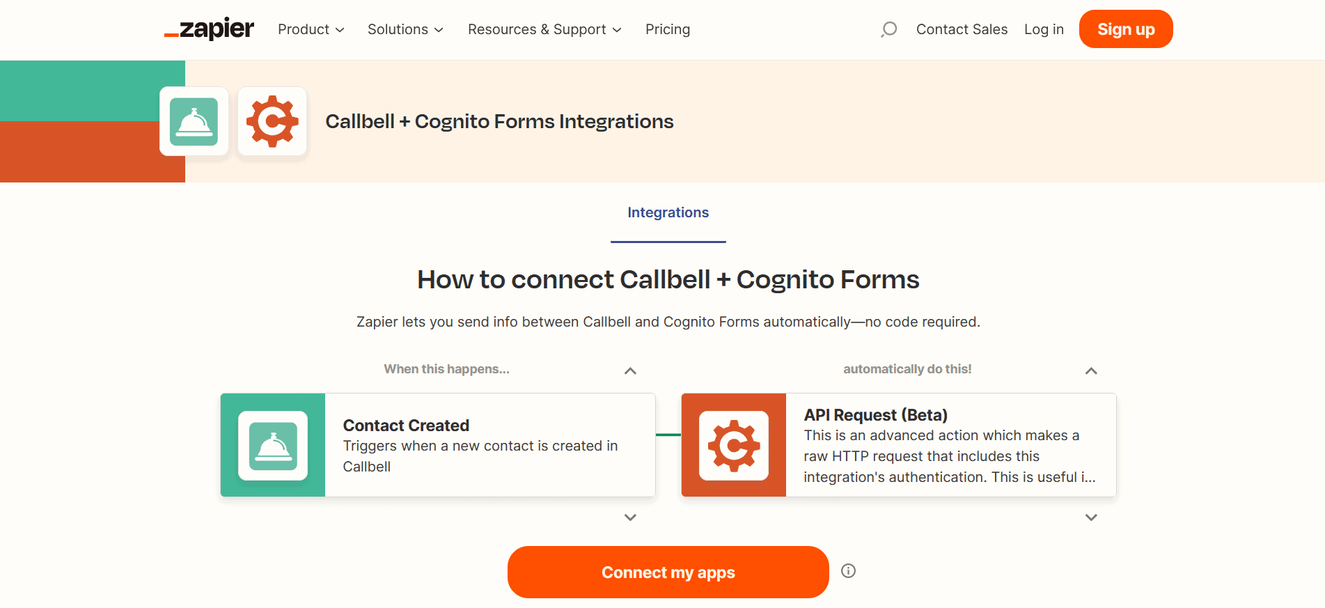 Connecter WhatsApp à Cognito Forms