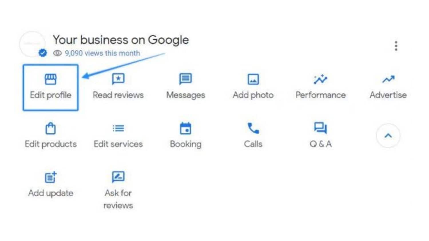 Ajouter à vos profiles sur les réseaux sociaux à Google My Business