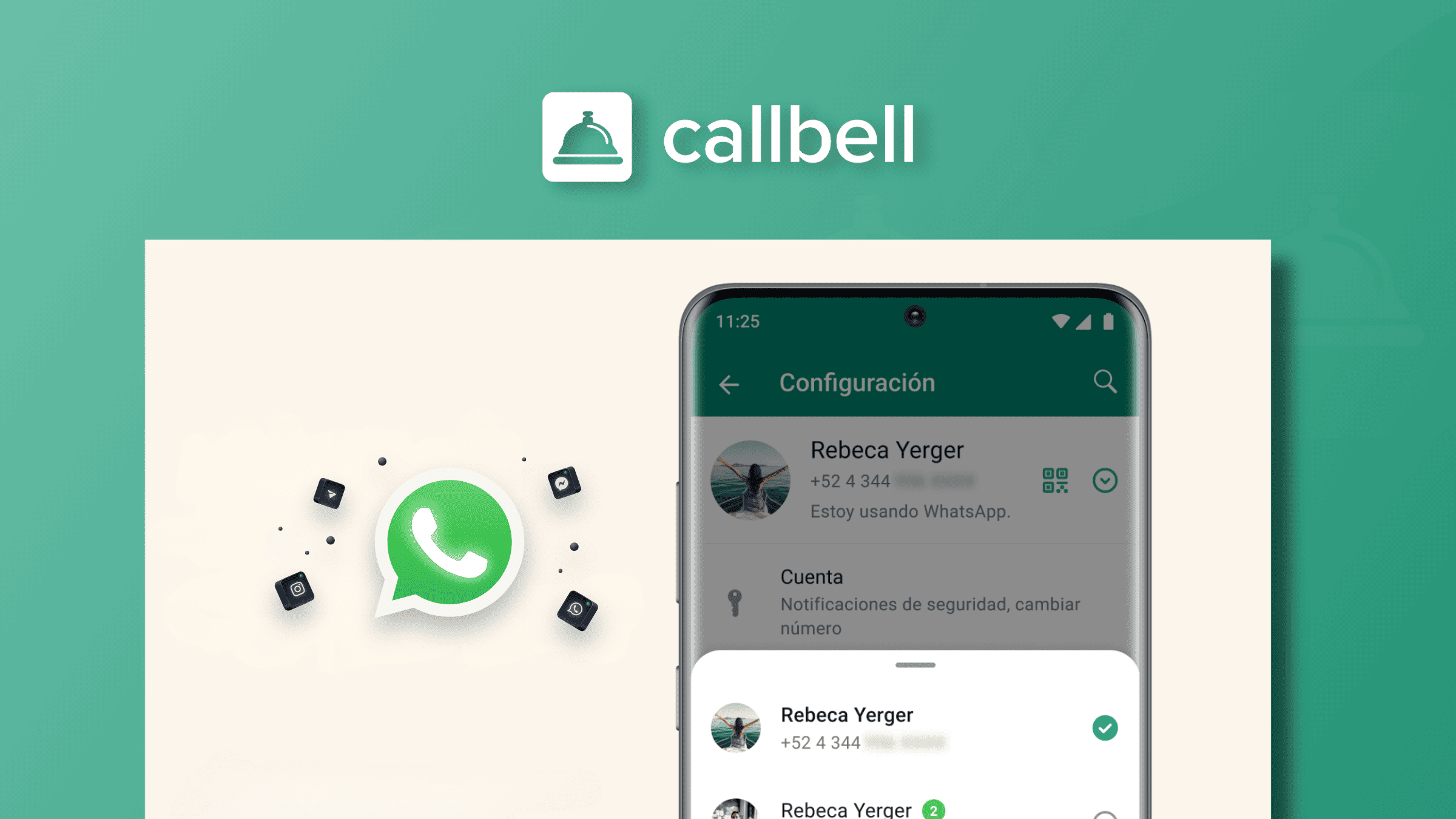 Aggiungere più di un numero WhatsApp