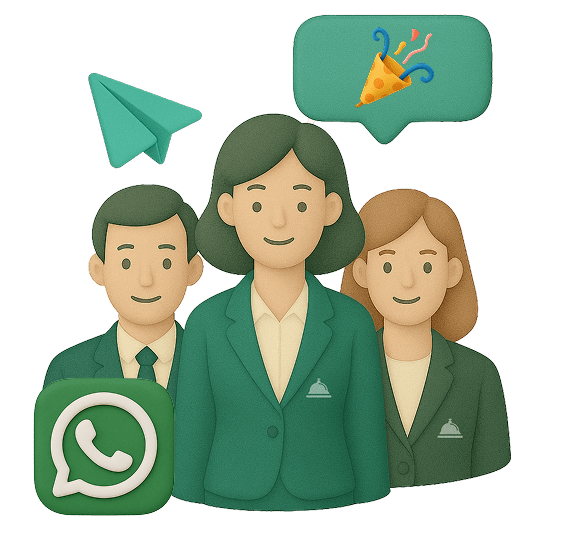 Piattaforma per WhatsApp & Messenger per HR e Recruiting Piattaforma per WhatsApp & Messenger per HR e Recruiting