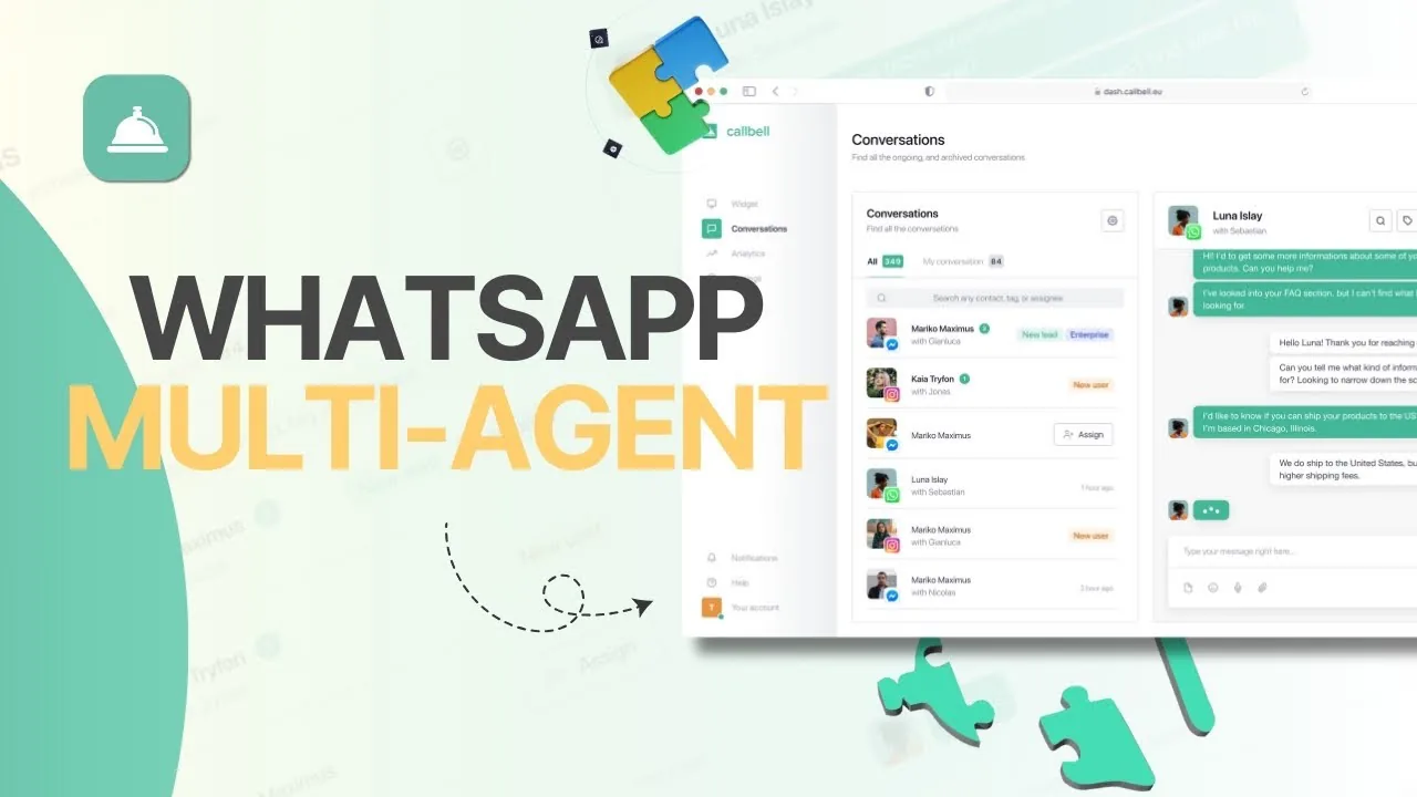 WhatsApp Multi-Agent: Optimize Customer Service with Multiple Agents from a Single Number